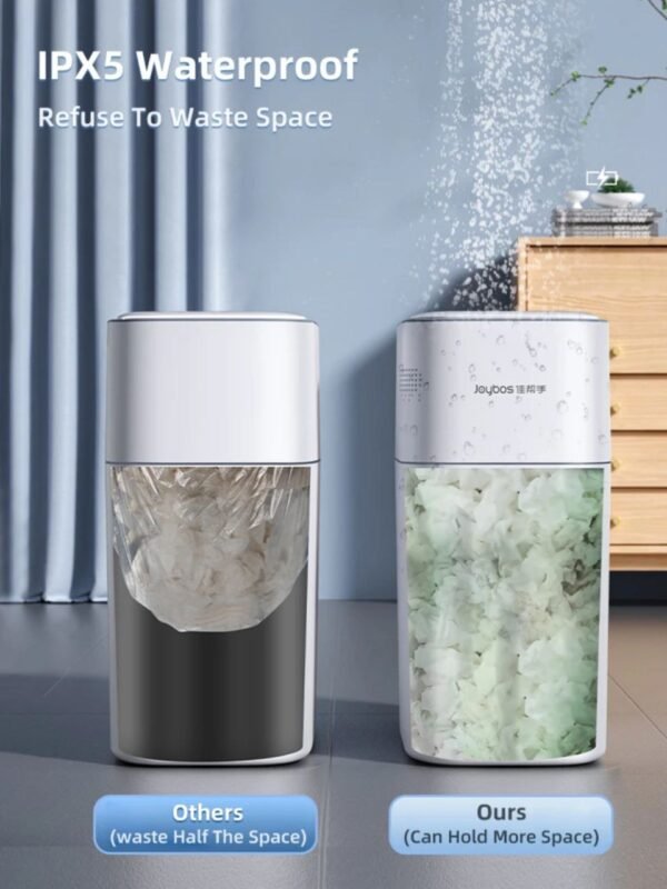 Smart Touchless Motion Sensor Trash Can Automatic Privacy Garbage Can with Lid 3.5 Slim Trash Bin - Image 4